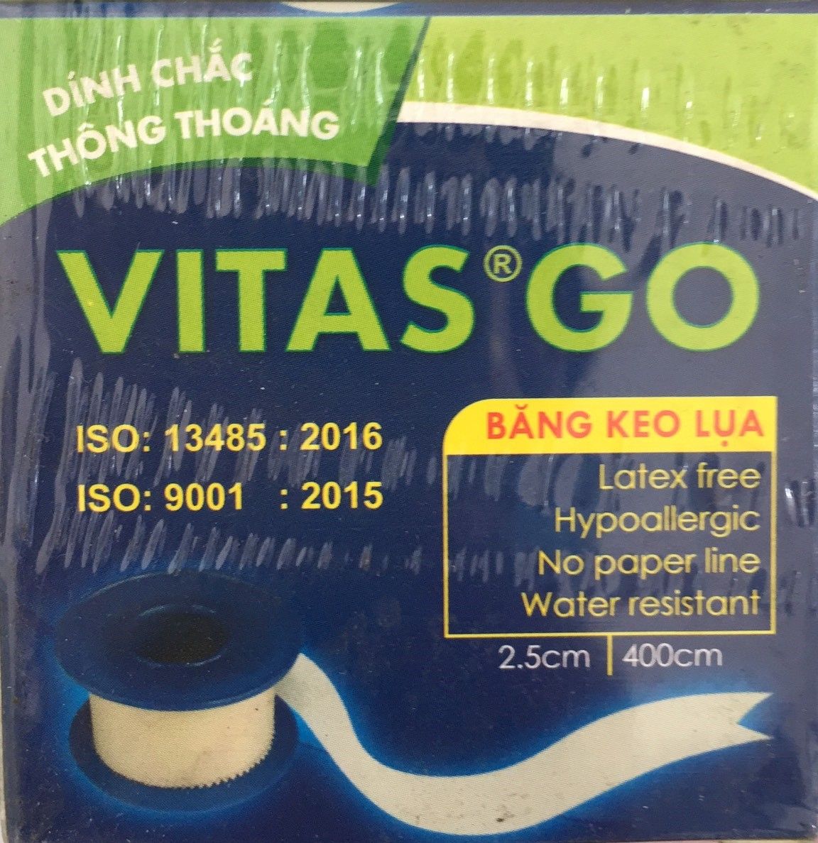 Băng Keo Cuộn Vải Vitas Go Nhỏ (Hộp/1c)