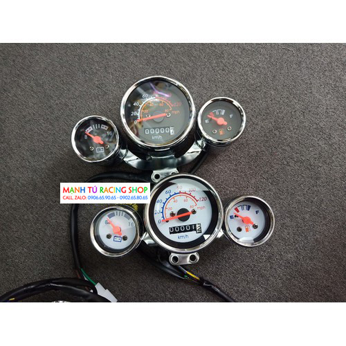 Đồng hồ xe 67 3 cái