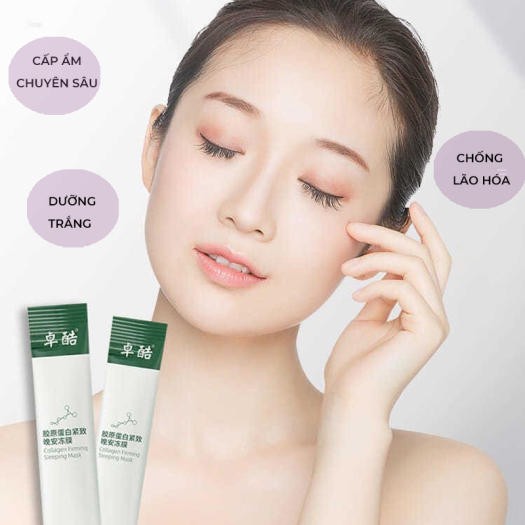 Mặt nạ ngủ Collagen dạng Thạch Bioaqua