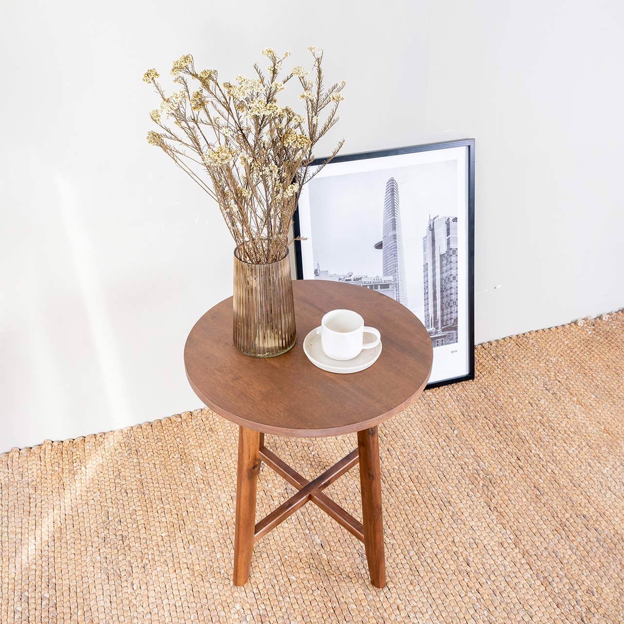 Bàn Sofa – Bàn Cafe Tròn Gỗ MOHO OSLO 901