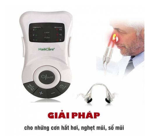 Máy Xông Viêm Mũi Dị Ứng Haili Care [Freeship - Hàng Cao Cấp]