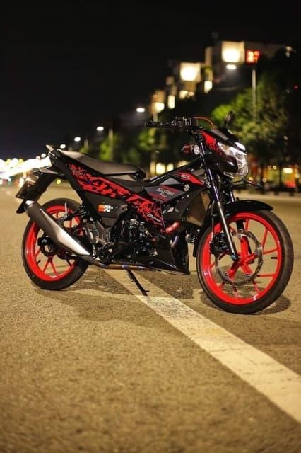 [HCM]Tem satria 150 mẫu báo đốm