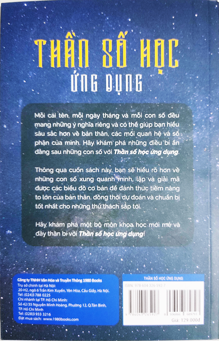 Sách - Thần số học ứng dụng