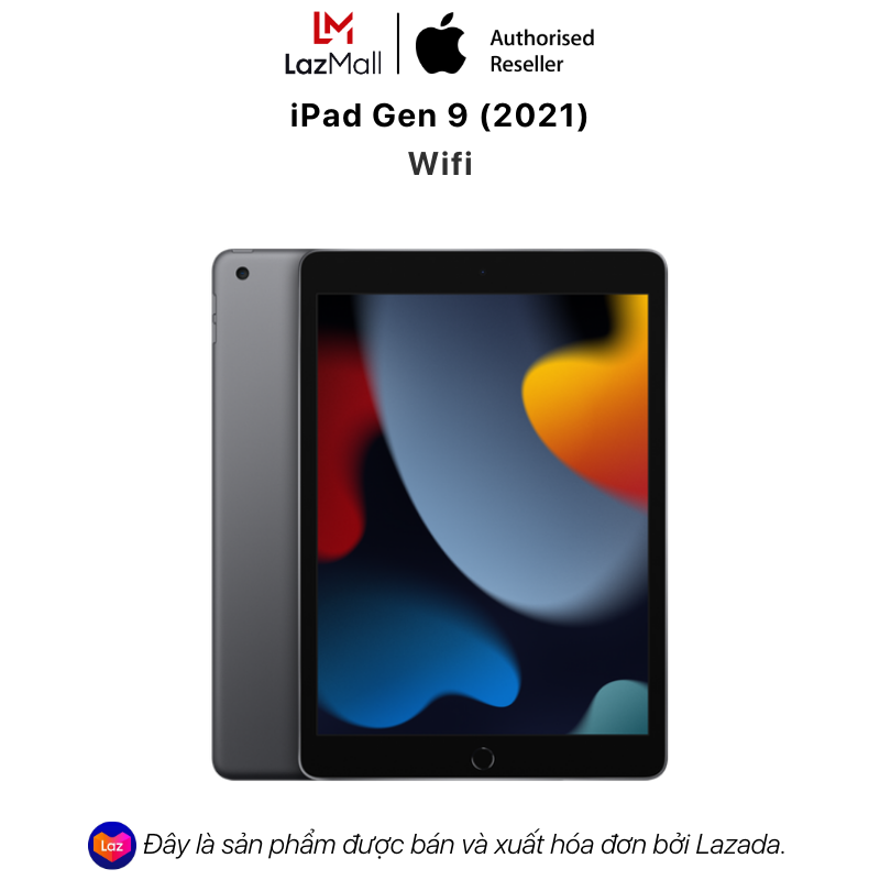 iPad Gen 9 10.2-inch (2021) Wifi - Hàng Chính Hãng