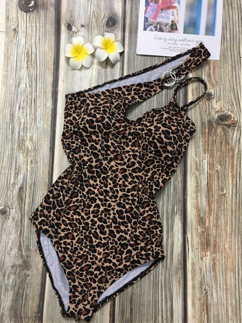 [HCM]Bikini 1 mảnh lệch vai phối khoen