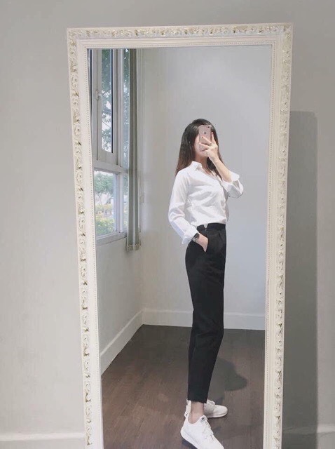 QUẦN TÂY DÂY KÉO BÊN HÔNG LƯNG CAO CỰC HOT CỰC SANG CHẢNH