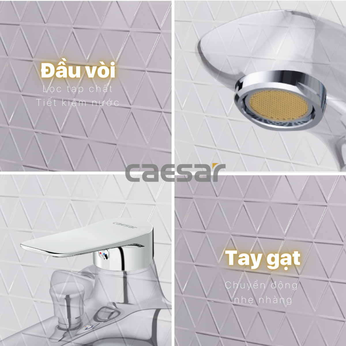 Vòi Sen Gạt Nóng Lạnh - S563C