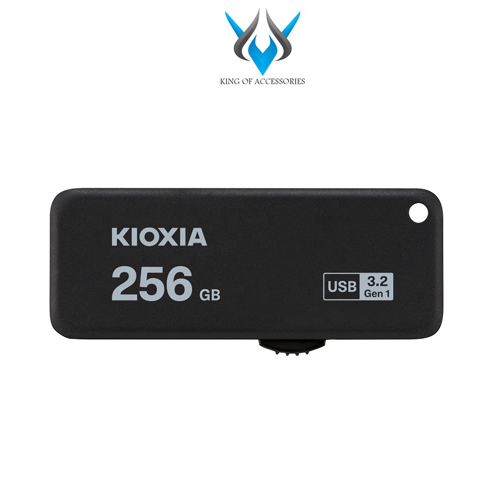 USB 3.2 Gen 1 Kioxia TransMemory U365 256GB 150Mb/s (Đen) - Formerly Toshiba Memory - Nhất Tín Computer