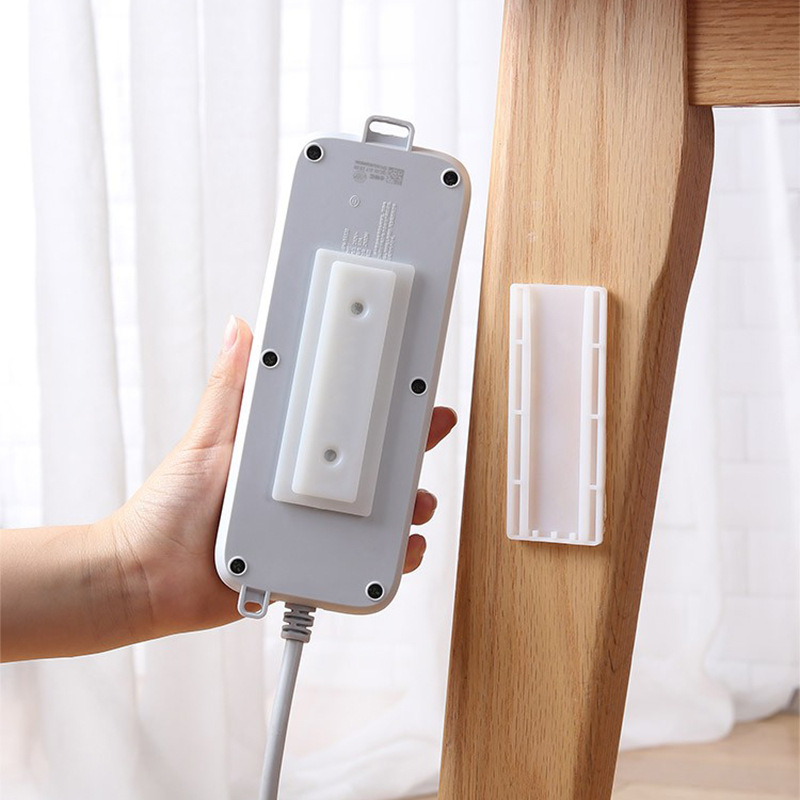 Wall Stickers Hanging Power Sockets, Wifi Modem / Wall Mounting Bracket Fixed Power Socket