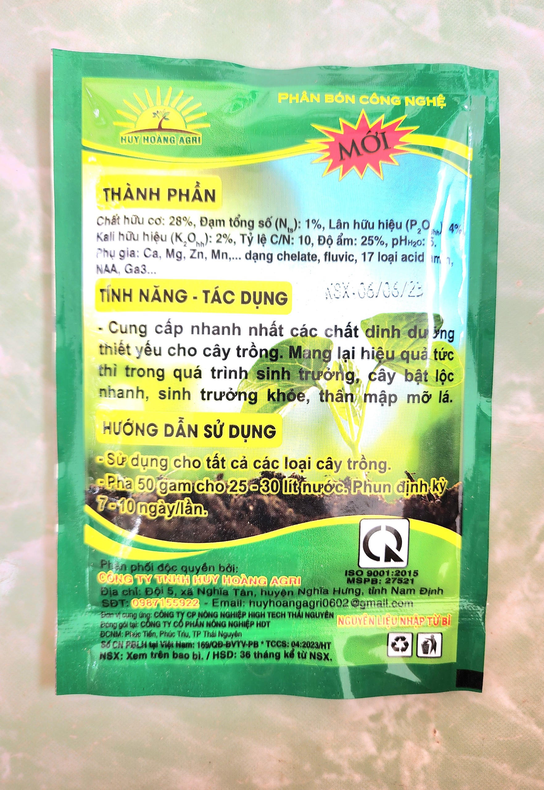 Siêu Bật Chồi - Mập cọng - Lớn lá - Bung đọt (50g/gói)