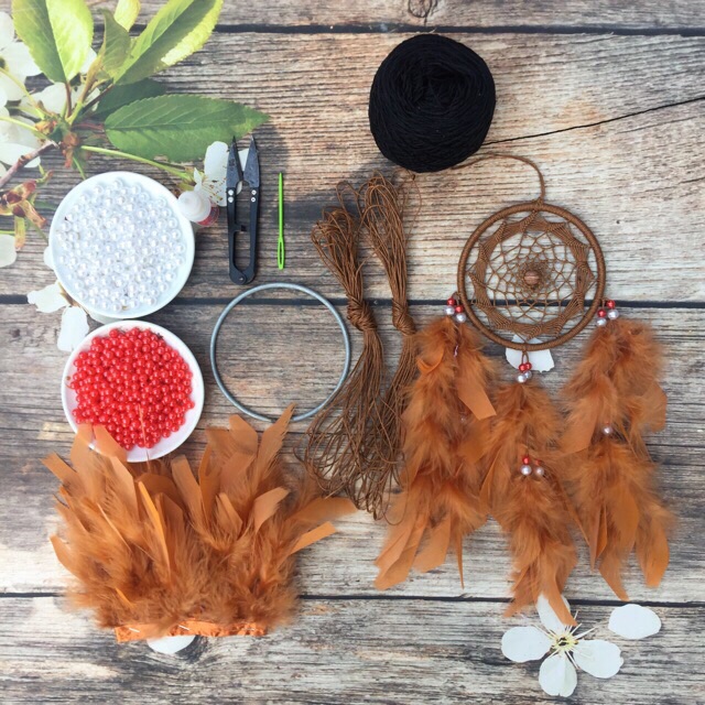 Bộ nguyên liệu làm dreamcatcher