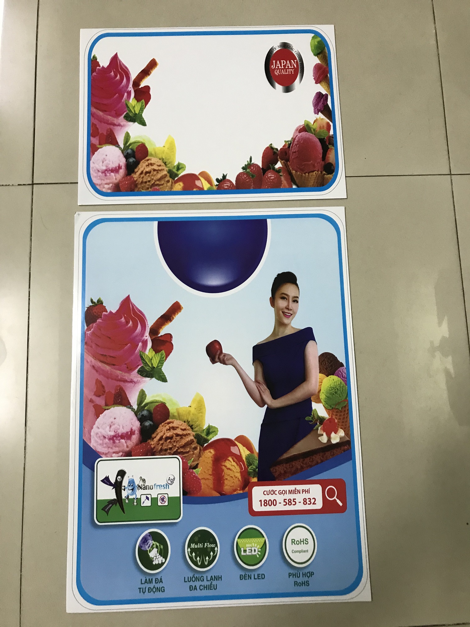 [HCM]Miếng dán tủ lạnh không ghi thương hiệu - Tem dán tủ lạnh không ghi thương hiệu (mẫu 3)