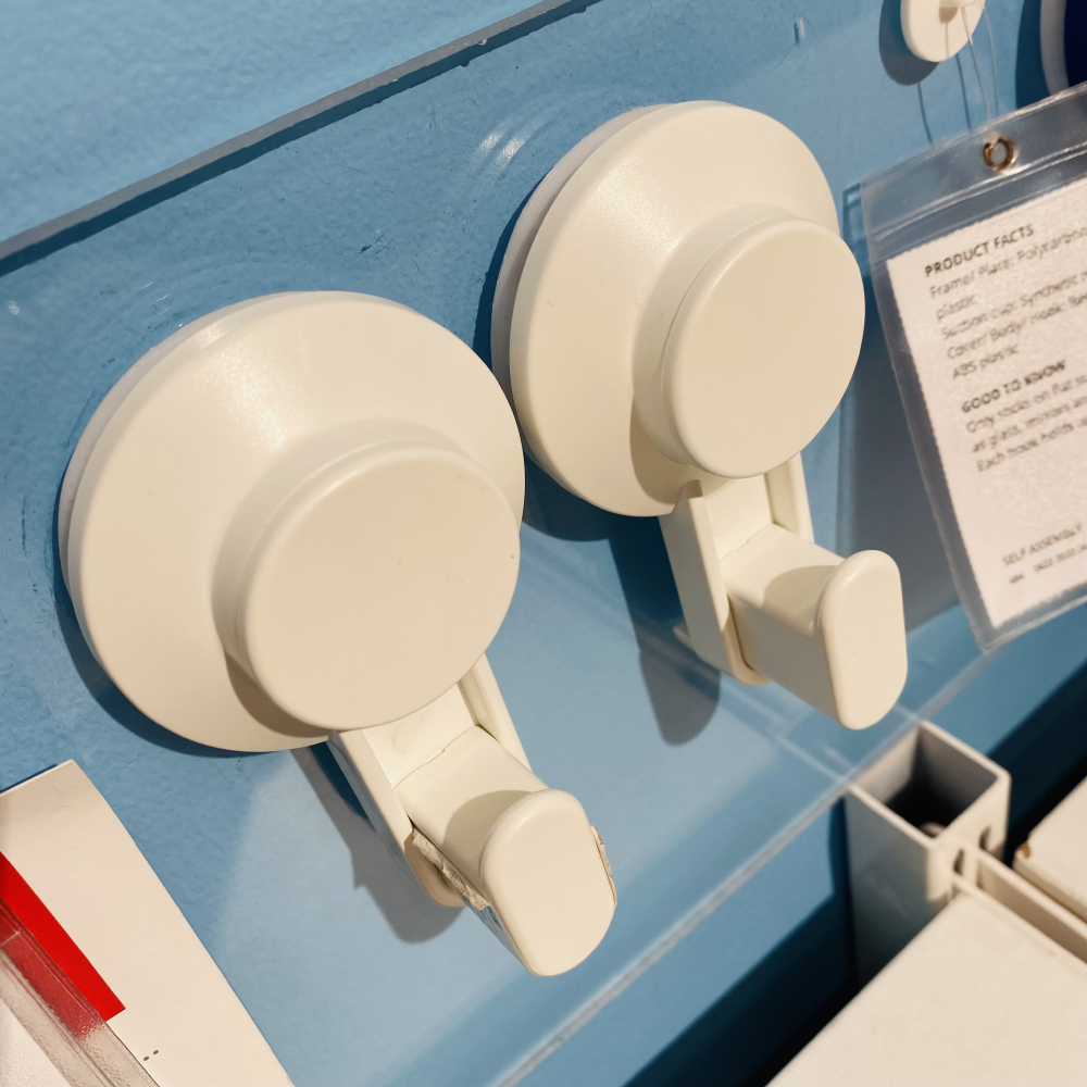 Bộ 2 móc treo đồ hút chân không Tisken IKEA