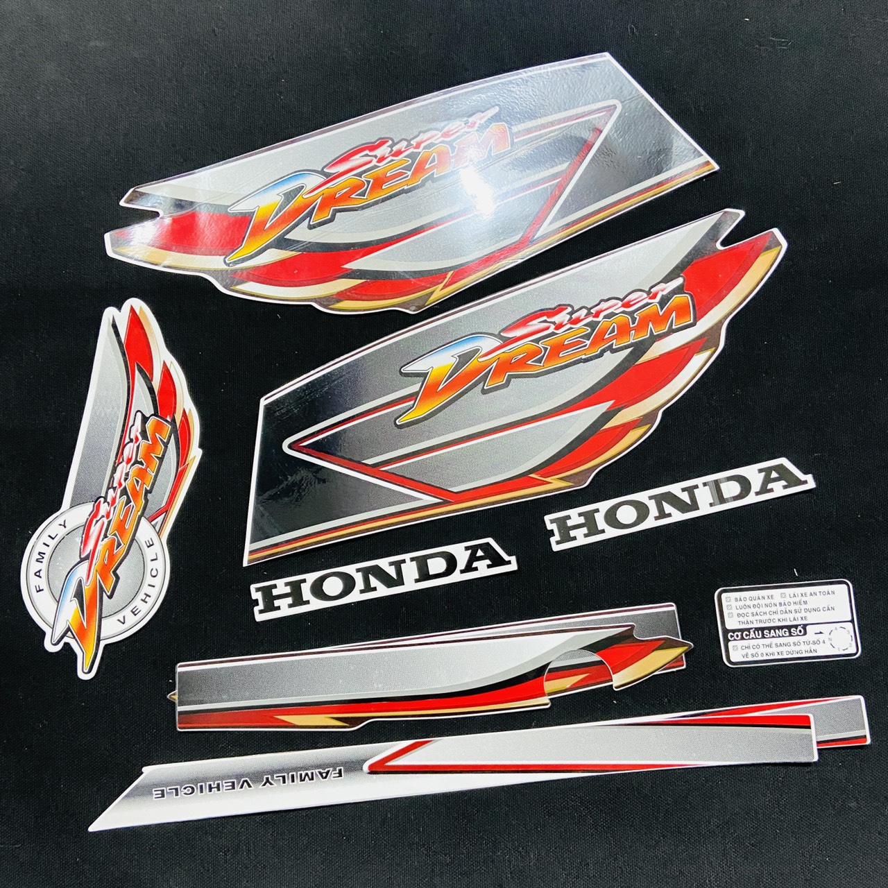 [HCM][FULL] BỘ TEM SUPER DREAM 2008 3 LỚP CAO CẤP