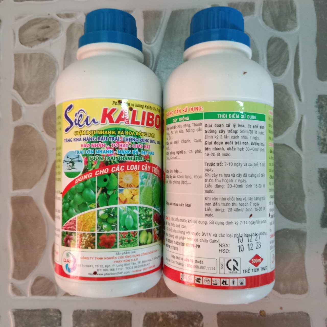(PB) Kalibo D.A.P 09- Siêu KaliBo- 500ml (40c) DAP