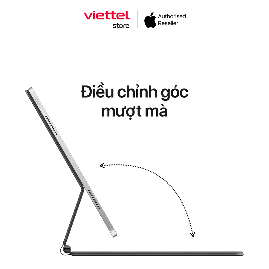 Bàn phím Apple iPad Magic Keyboard 12.9 Chính hãng (ZA/A) [Viettel Store]