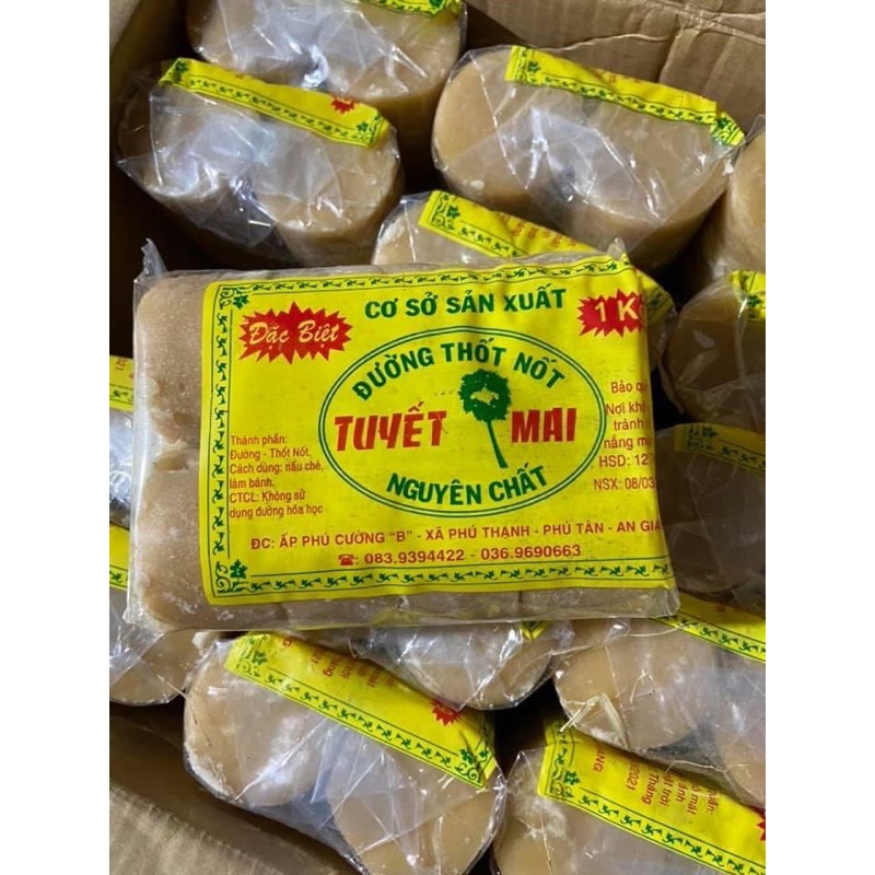 Đường thốt nốt tm - thơm, ngon, chất lượng - đồ ăn vặt