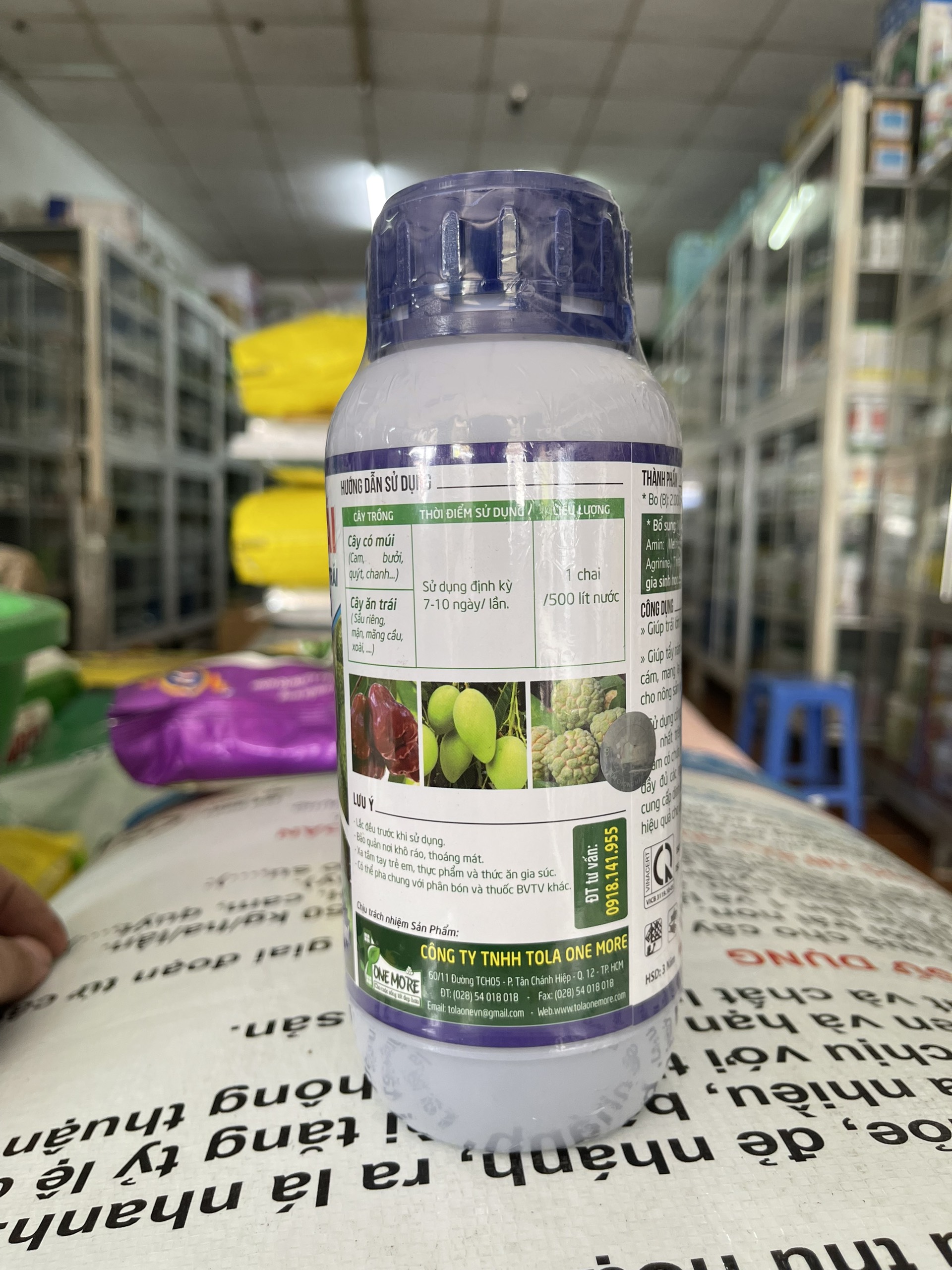 VUA LỚN TRÁI 500ML