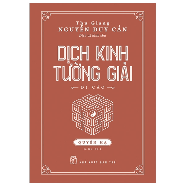 Sách fahasa - dịch kinh tường giải : quyển hạ