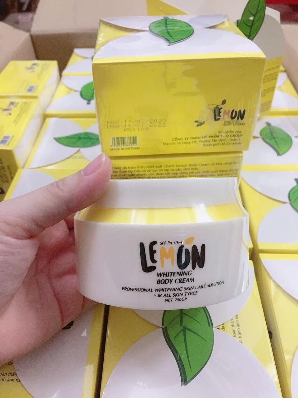 [HCM]BODY LEMON CHANH ( mẫu mới )