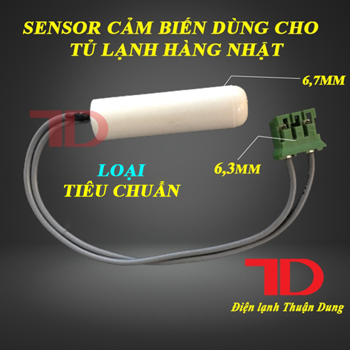 Sensor Tủ Lạnh TOSHIBA LG ELECTROLUX Hàng Nhật, Đầu Dò Cảm Biến Tủ Lạnh TOSHIBA LG ELECTROLUX Hàng Nhật - Điện Lạnh Thuận Dung