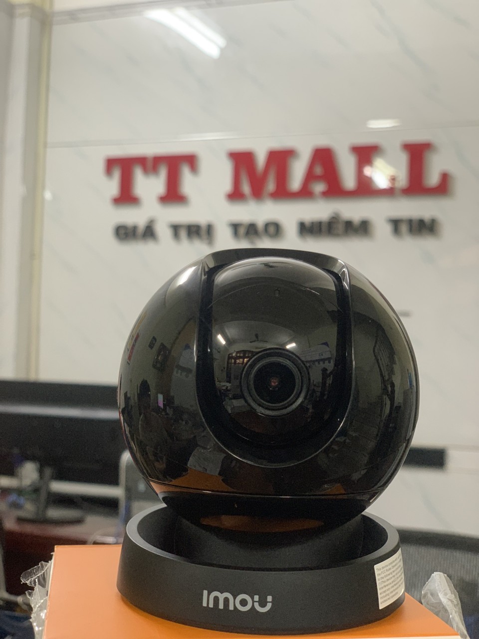 Camera imou rex 2d ipc-gk2dp-5c0w trong nhà 5mp, độ phân giải 3k đàm thoại 2 chiều xoay 360 độ