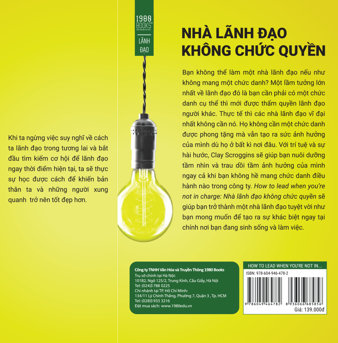 Fahasa - Nhà Lãnh Đạo Không Chức Quyền