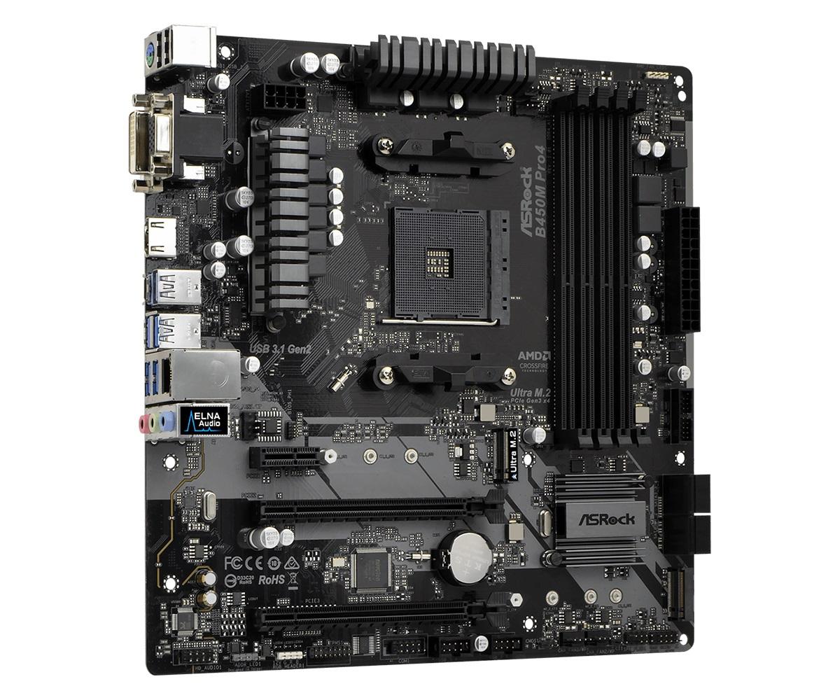 Mainboard Asrock B450M PRO 4-F