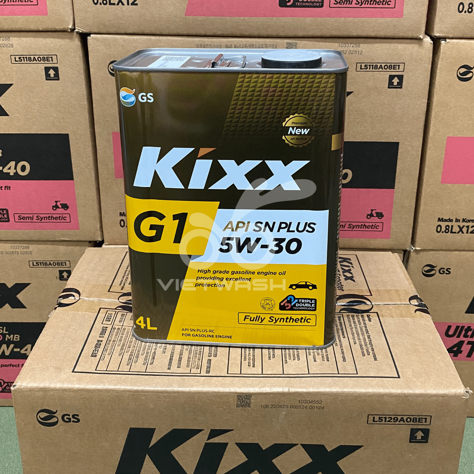 [KIXX] Nhớt ô tô Kixx G1 5W30 API SN Plus 4L [MIỄN PHÍ CÔNG THAY NHỚT]