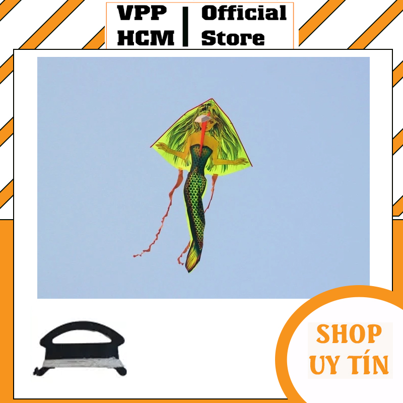 Diều Nàng tiên cá - Diều thả ngoài trời hình nàng tiên cá