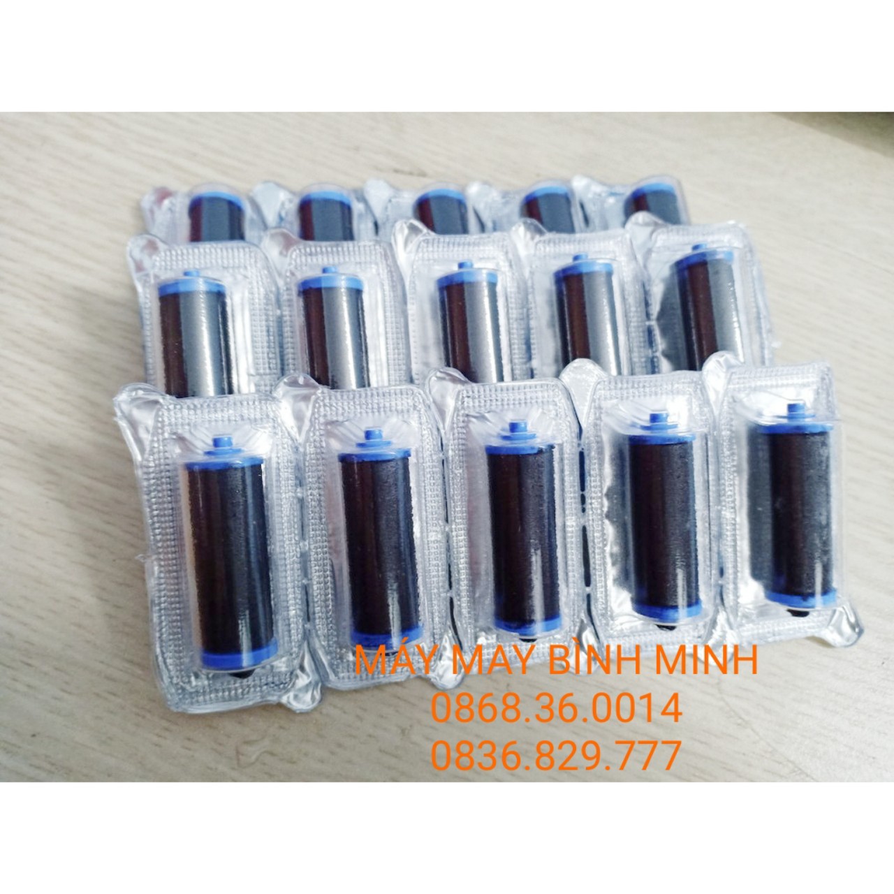Bông mực máy đánh số Open