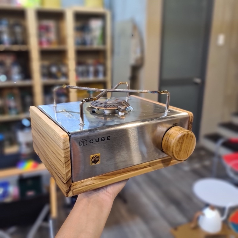 Khuôn gỗ cho bếp Kovea Cube (hand-made)