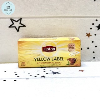 Trà Lipton nhãn vàng (hộp 25 gói x 2g) thumbnail