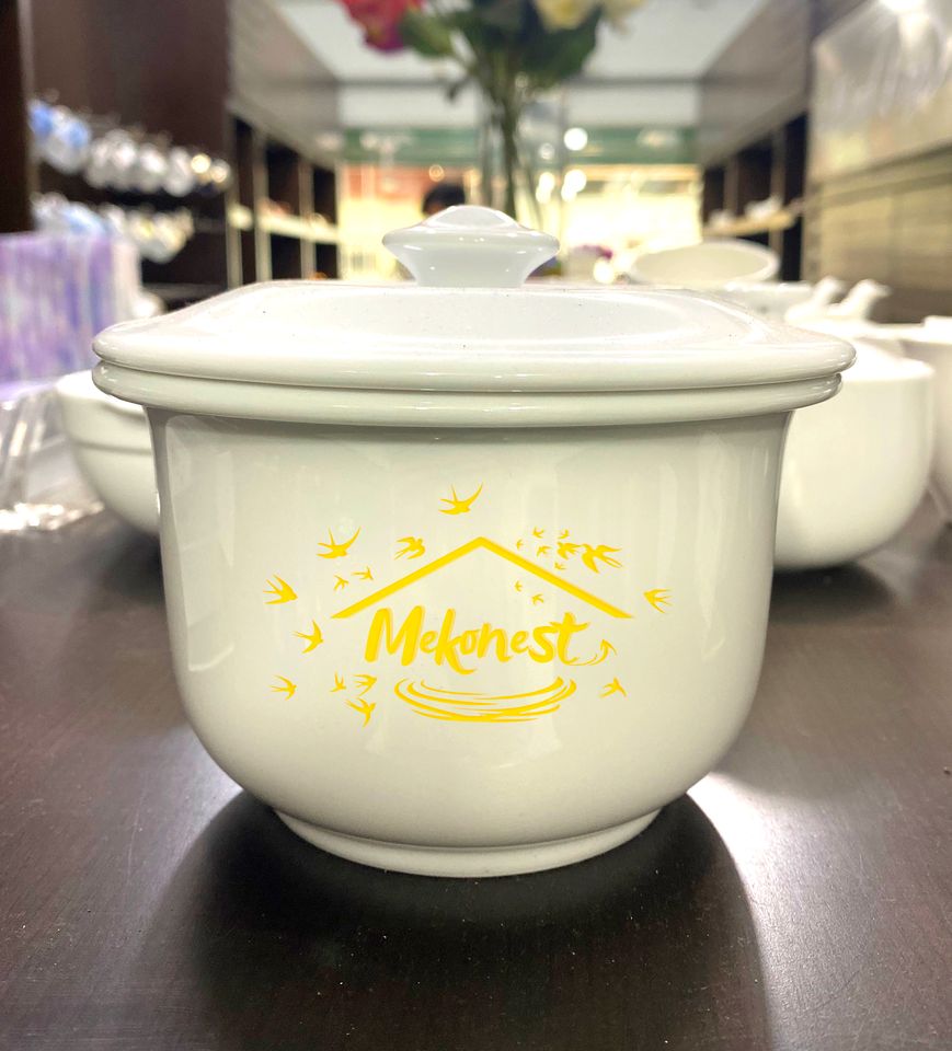 [QUÀ TẶNG] - Thố chưng yến cao cấp MEKONEST