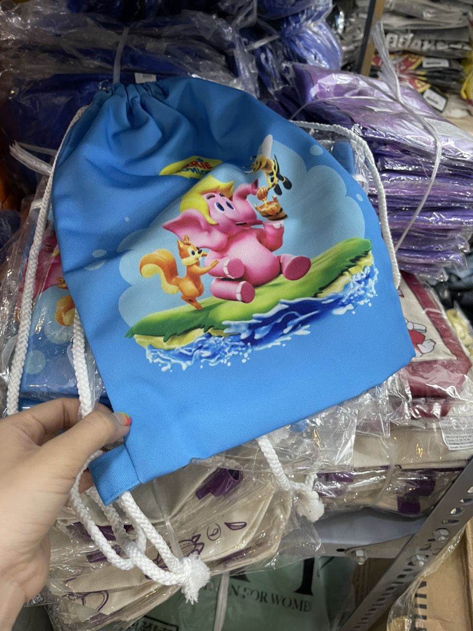 TÚI DÂY RÚT BẰNG VẢI DÙ