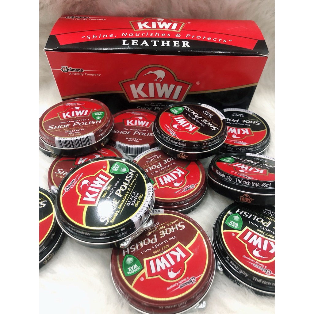 Xi đánh Bóng giày dép , túi xách KIWI