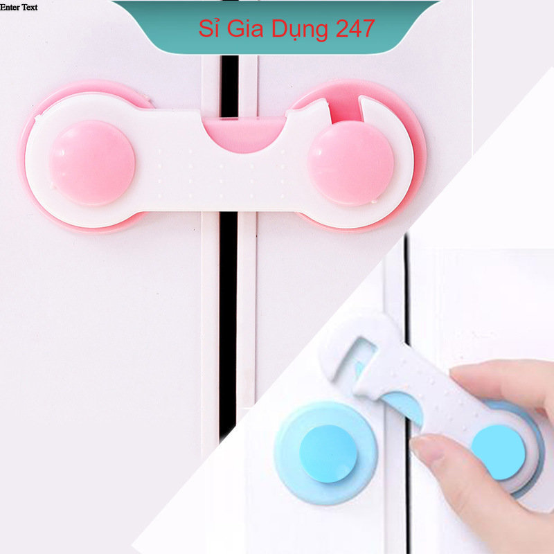 Combo 4 dụng cụ chặn khóa cửa tủ