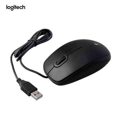 Chuột máy tính có dây hiệu Logitech B100