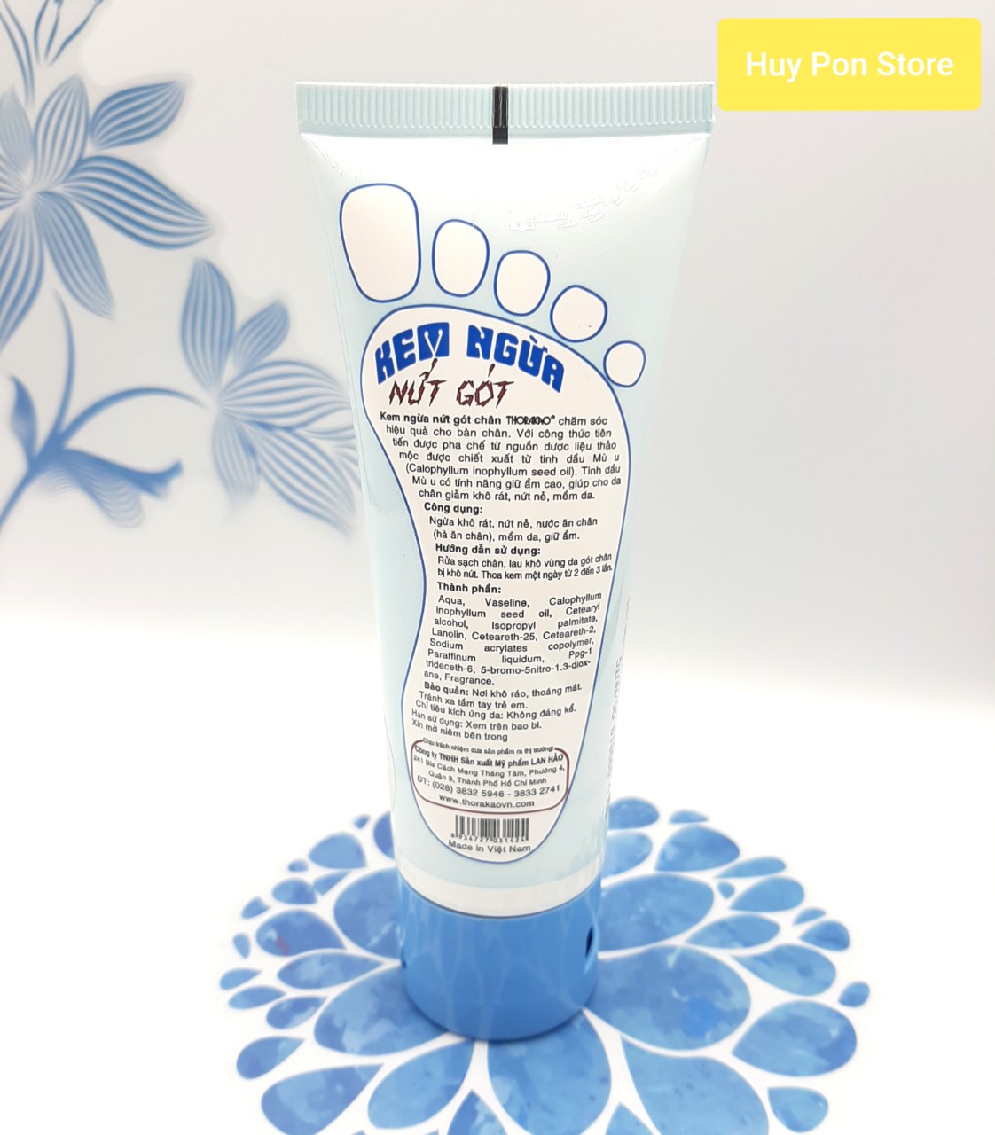 [HCM]Kem ngừa nứt gót chân Thorakao 50g