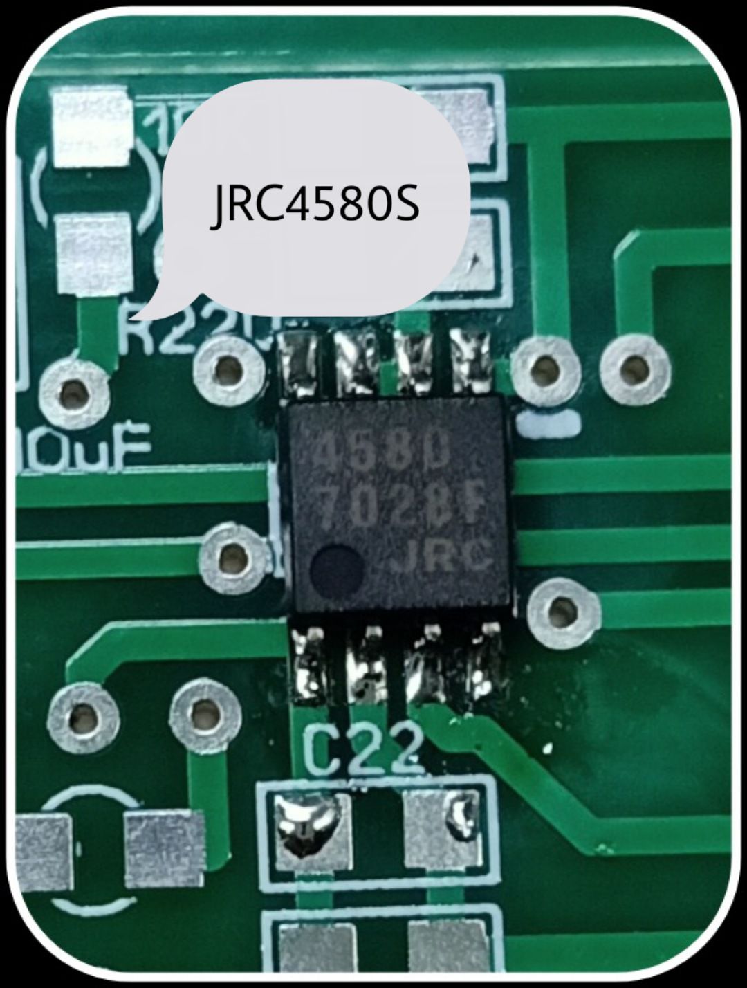 [HCM]IC JRC4580S 1con