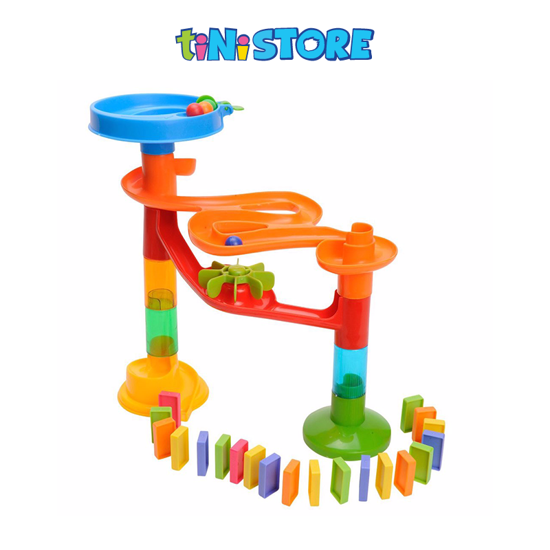 Bộ đồ chơi lắp ráp tháp bi lăn Marble Run 1202