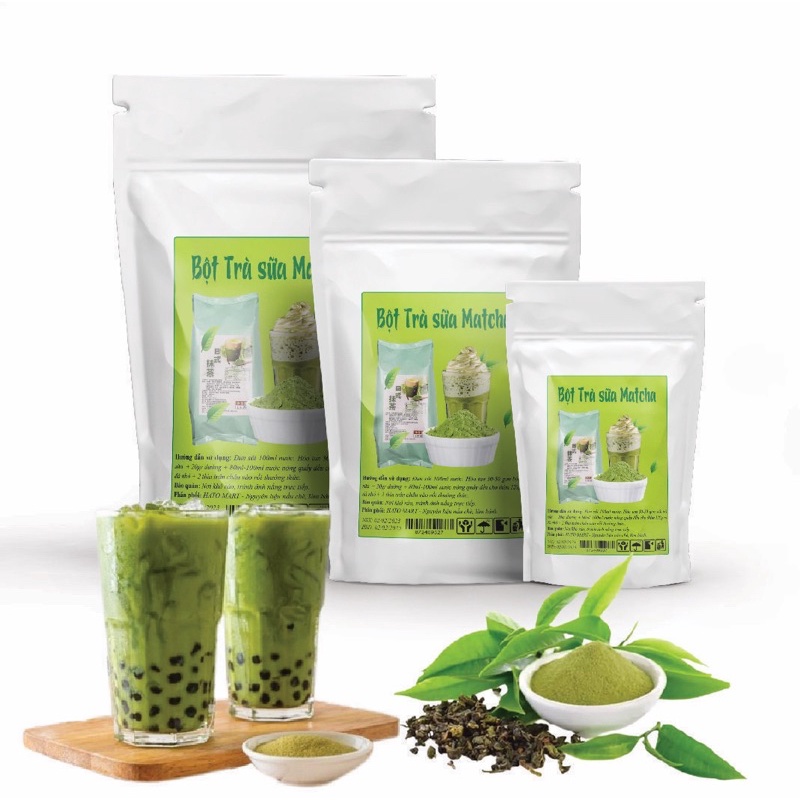 {BÁN RẺ NHẬN 5 SAO} 200gr BỘT TRÀ SỮA MATCHA