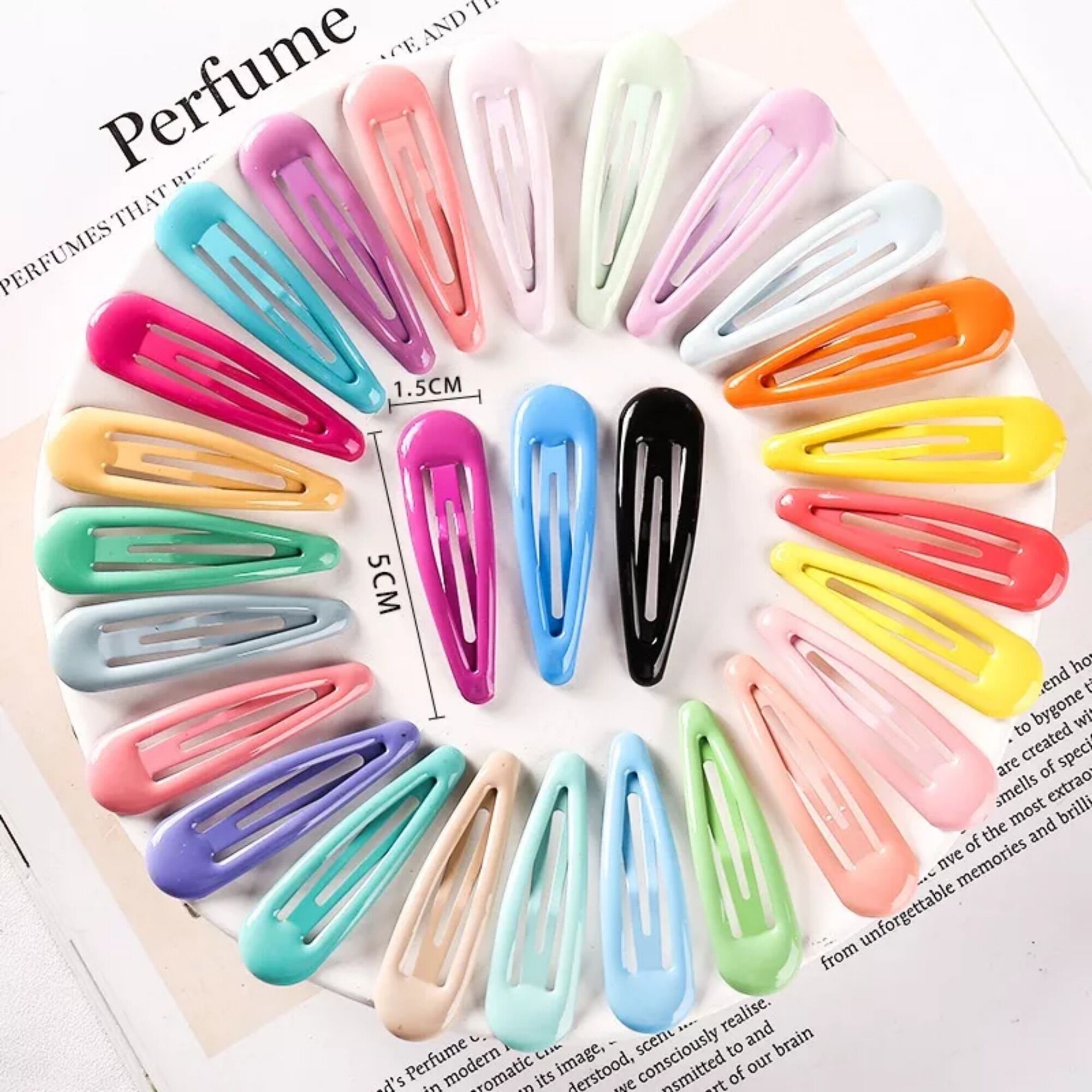 set 3 kẹp tóc mái bật phong cách hàn quốc