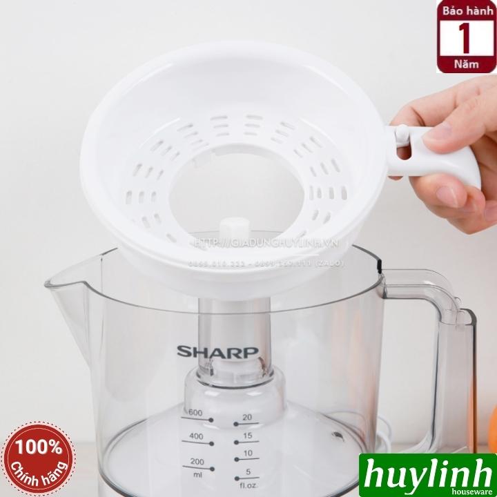 Máy vắt cam Sharp EJ-J256-WH - Công suất 25W - 2 đầu vắt