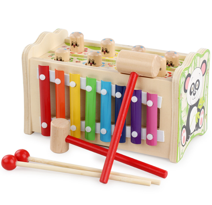 Đồ chơi Đập Chuột 8 Con Kèm Đàn 8 Thanh Xylophone