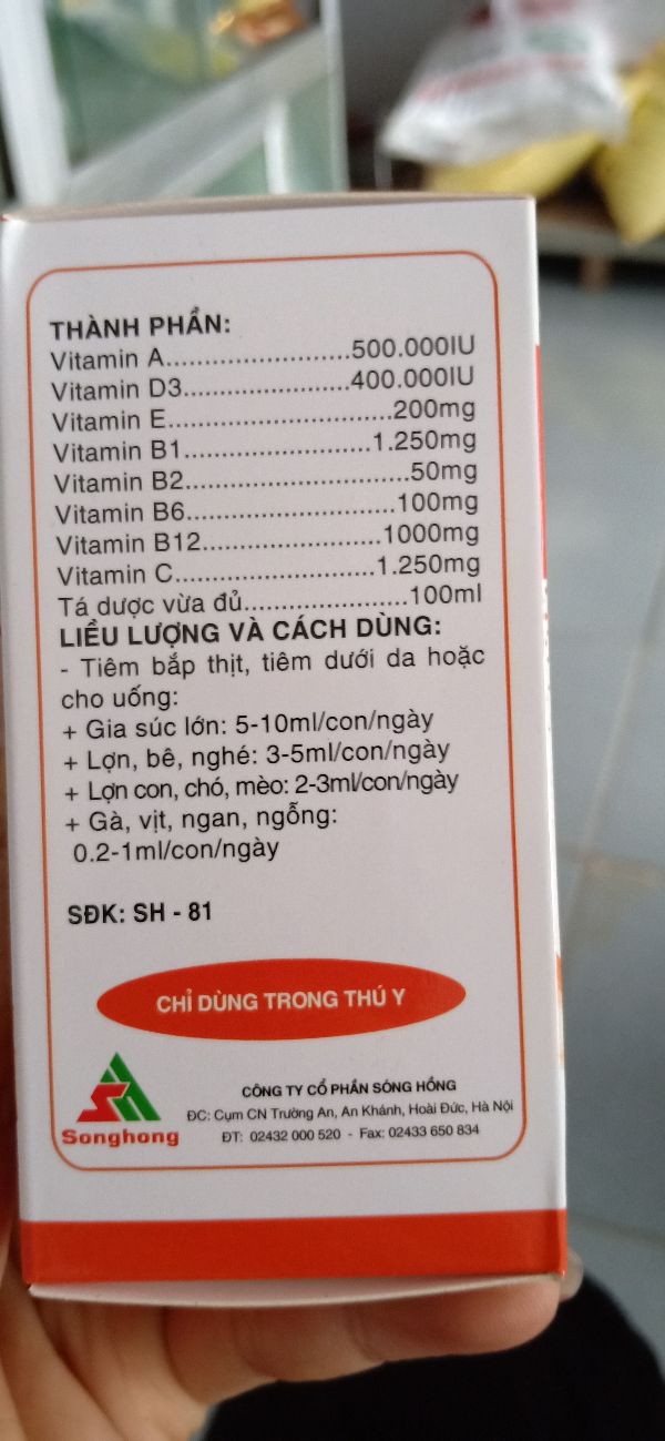 Ade Bcomplex 100Ml Nhanh Hồi Phục Sau Khi Bệnh - 203