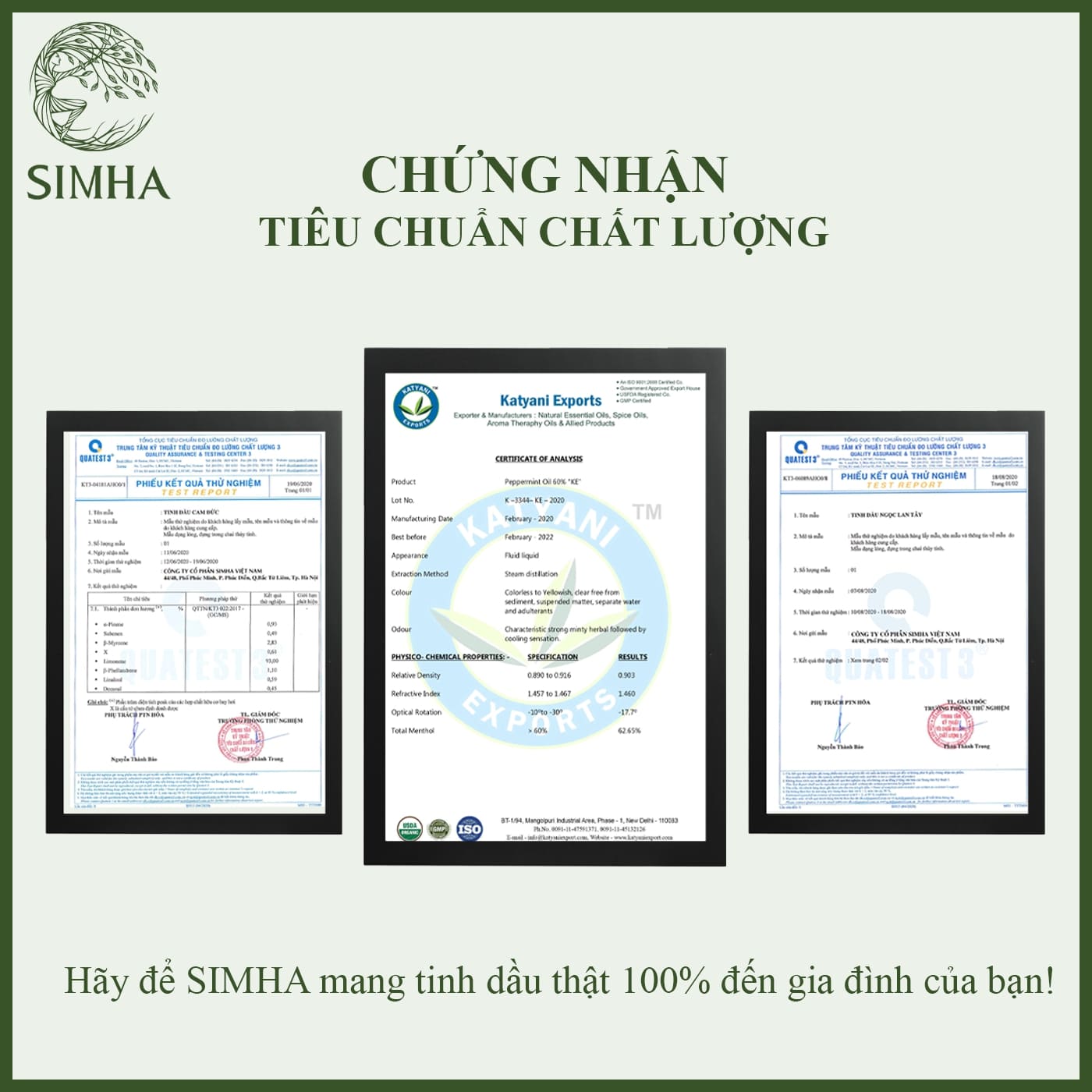 Tinh dầu Sả Java SIMHA khử mùi, chống côn trùng loại 10ml
