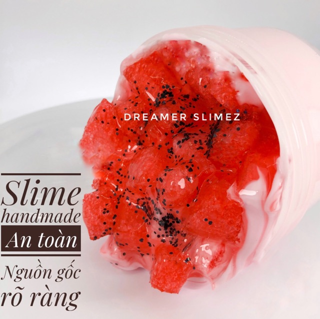 Slime Basic Sữa Dưa Hấu - Đồ Chơi Slime An Toàn