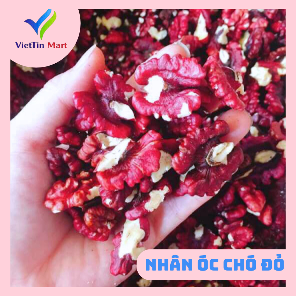 Nhân óc chó đỏ hàng xuất khẩu 500g