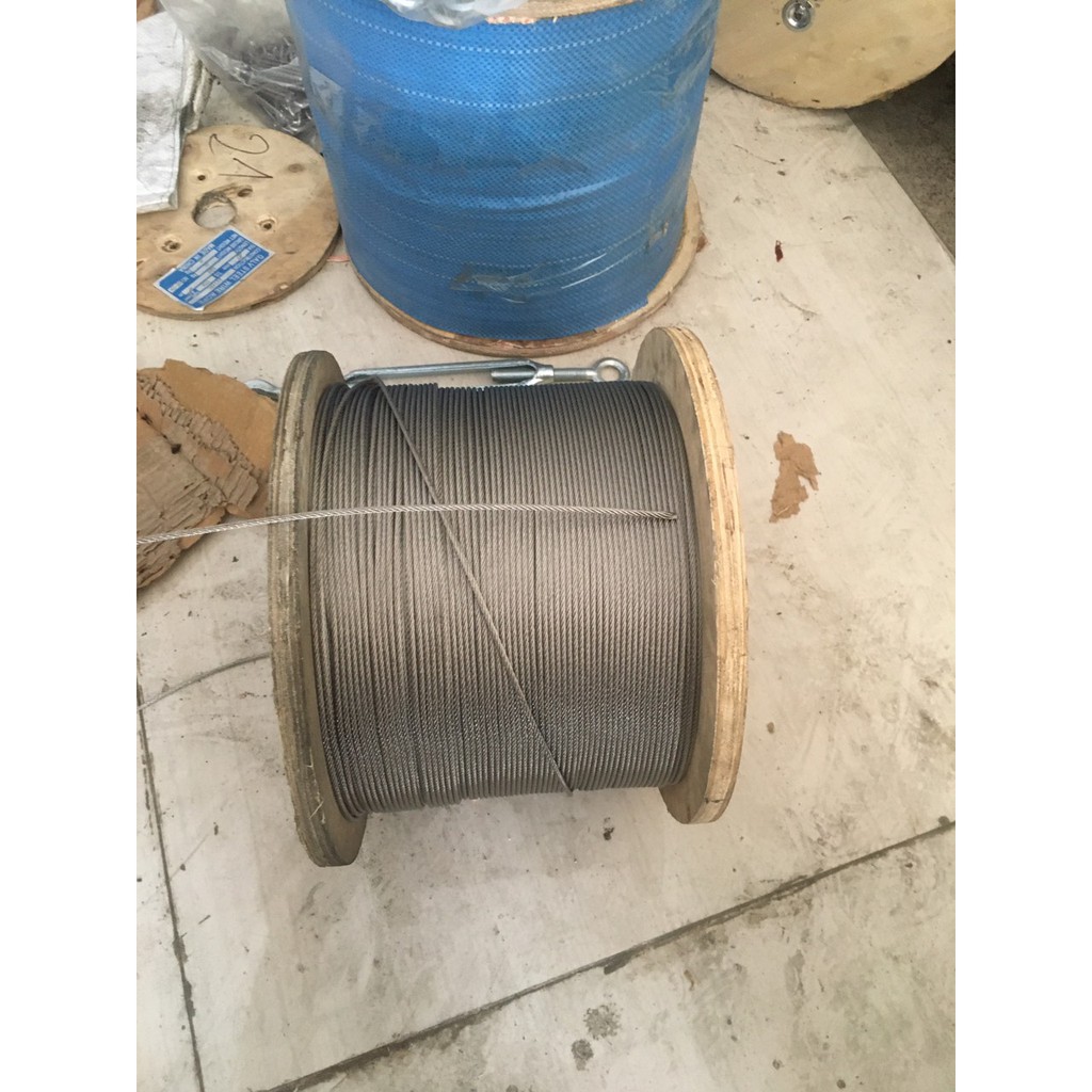 [6k/m] Dây cáp inox 304, đường kính 3 ly. capthepgiasi.